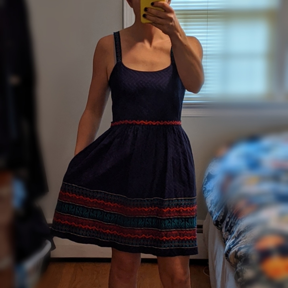 Anna sui for Anthropologie dress